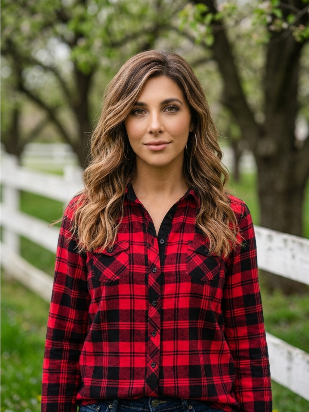 Weatherproof Y2K Red Black Plaid Cottagecore 100% Cotton Flannel Shirt-L/XL